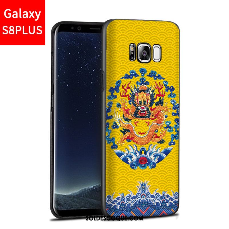 Coque Samsung Galaxy S8+ Étoile Rouge Étui Personnalité Téléphone Portable Soldes