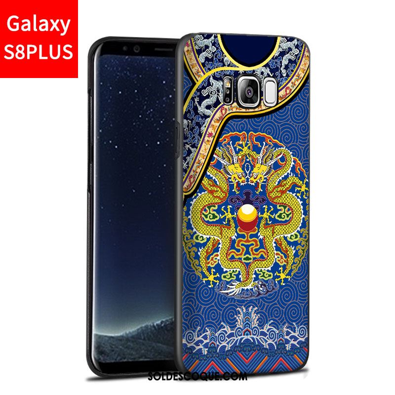 Coque Samsung Galaxy S8+ Étoile Rouge Étui Personnalité Téléphone Portable Soldes