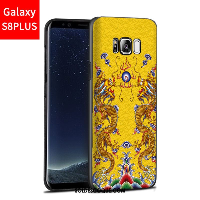 Coque Samsung Galaxy S8+ Étoile Rouge Étui Personnalité Téléphone Portable Soldes