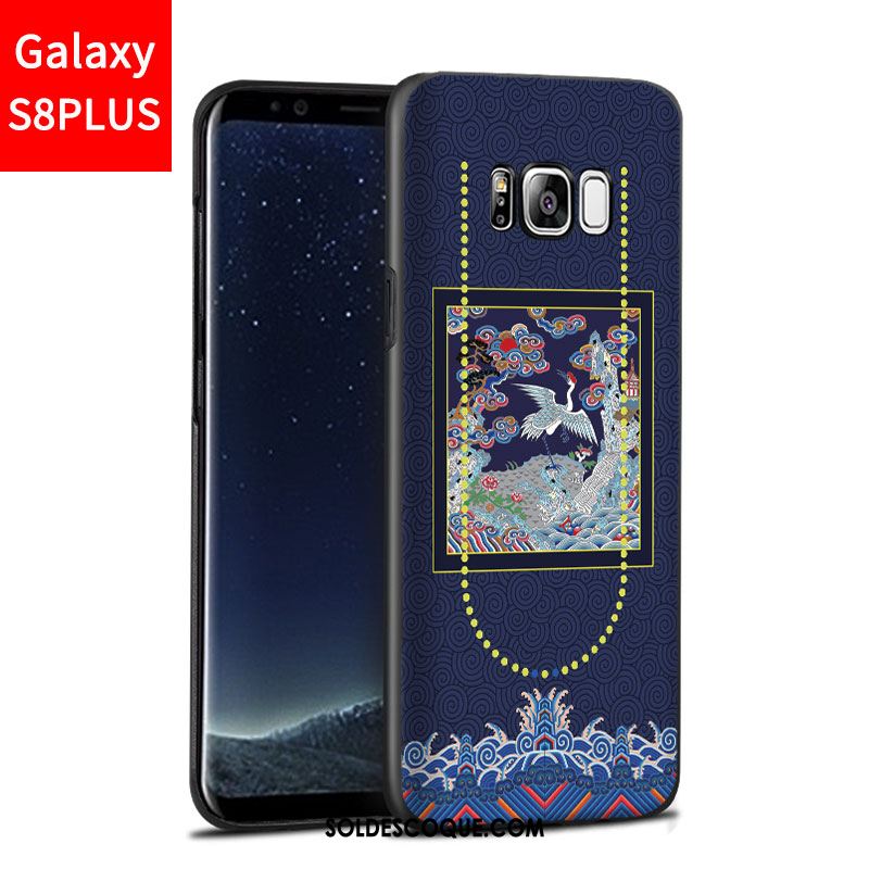 Coque Samsung Galaxy S8+ Étoile Rouge Étui Personnalité Téléphone Portable Soldes