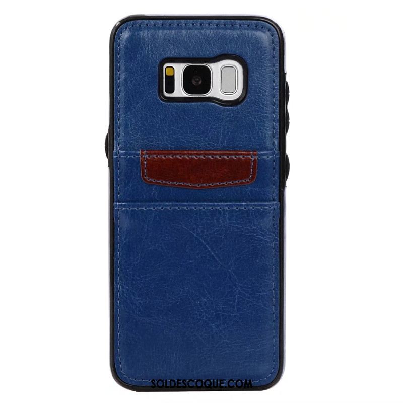 Coque Samsung Galaxy S8+ Étui En Cuir Protection Incassable Créatif Étoile Housse En Vente