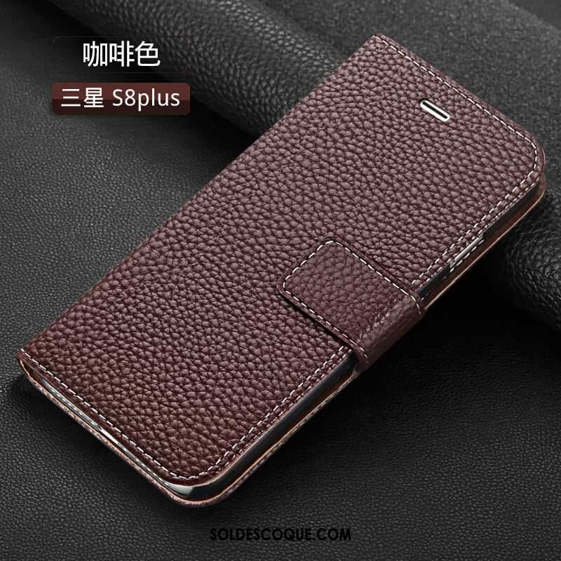 Coque Samsung Galaxy S8+ Étui Protection Étui En Cuir Téléphone Portable Étoile Soldes