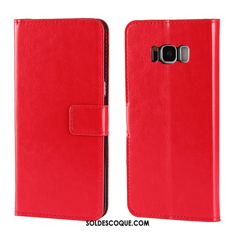 Coque Samsung Galaxy S8+ Étui Étui En Cuir Protection Difficile Étoile Housse En Ligne