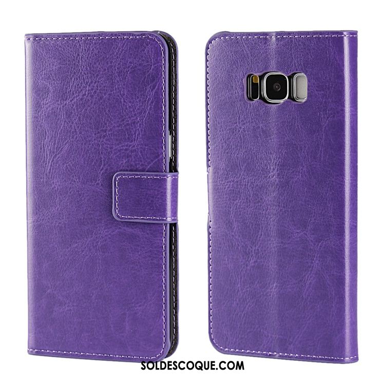 Coque Samsung Galaxy S8+ Étui Étui En Cuir Protection Difficile Étoile Housse En Ligne