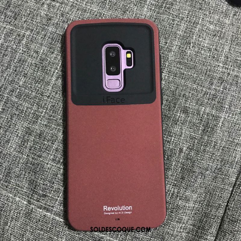 Coque Samsung Galaxy S9+ Antidérapant Étui Protection Étoile Incassable Pas Cher