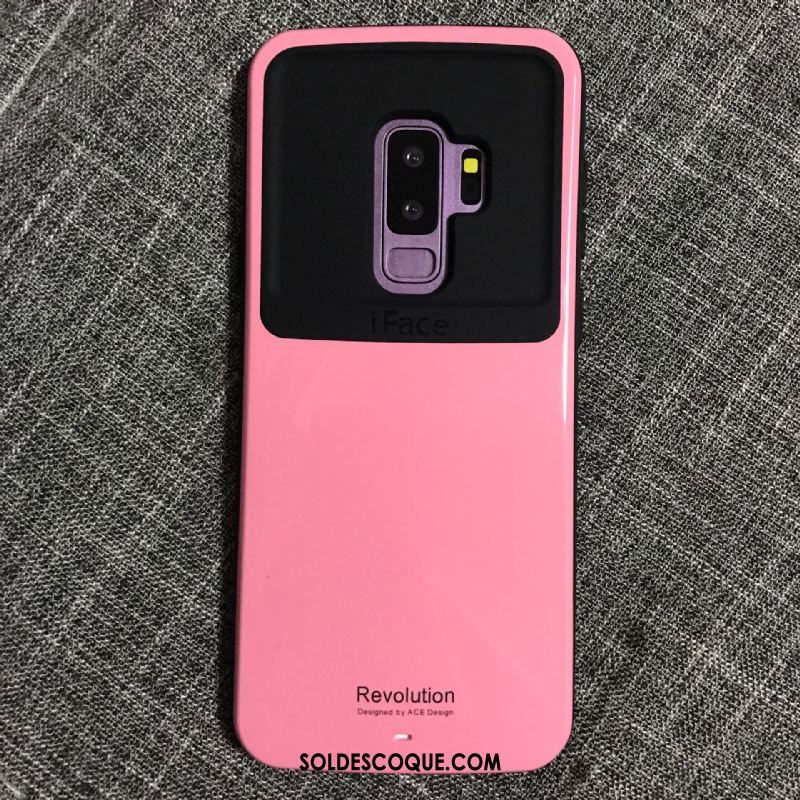 Coque Samsung Galaxy S9+ Antidérapant Étui Protection Étoile Incassable Pas Cher