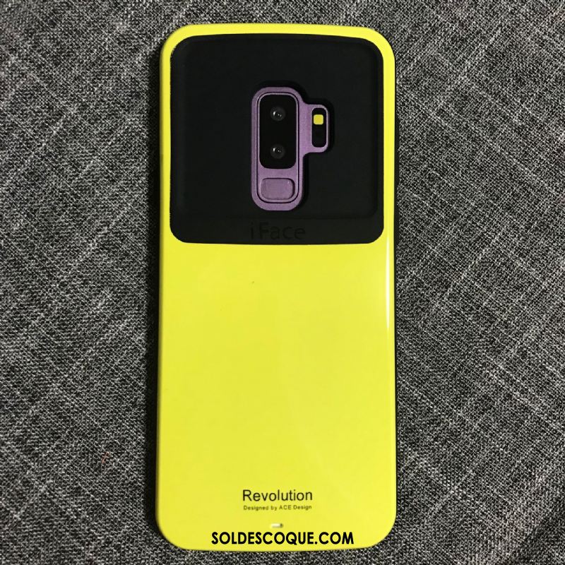 Coque Samsung Galaxy S9+ Antidérapant Étui Protection Étoile Incassable Pas Cher