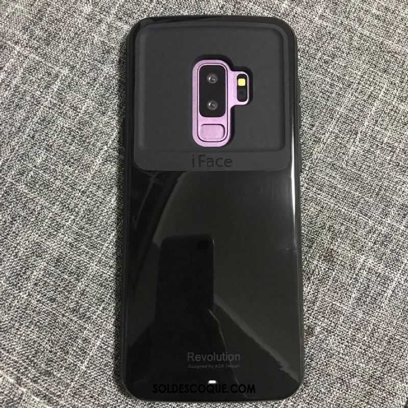 Coque Samsung Galaxy S9+ Antidérapant Étui Protection Étoile Incassable Pas Cher