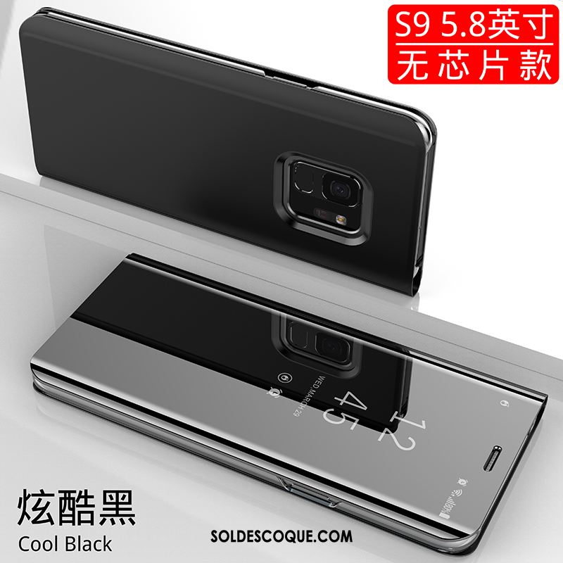 Coque Samsung Galaxy S9 Bleu Étui Étoile Marque De Tendance Incassable Soldes