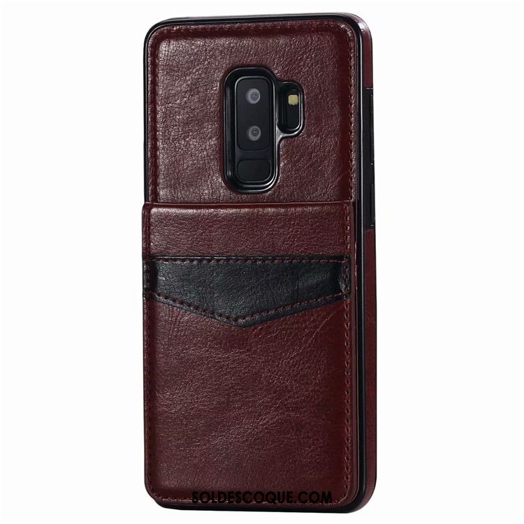 Coque Samsung Galaxy S9+ Créatif Étui En Cuir Étoile Sac Carte Téléphone Portable France