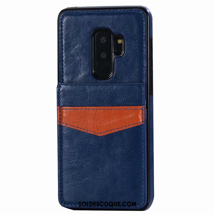 Coque Samsung Galaxy S9+ Créatif Étui En Cuir Étoile Sac Carte Téléphone Portable France