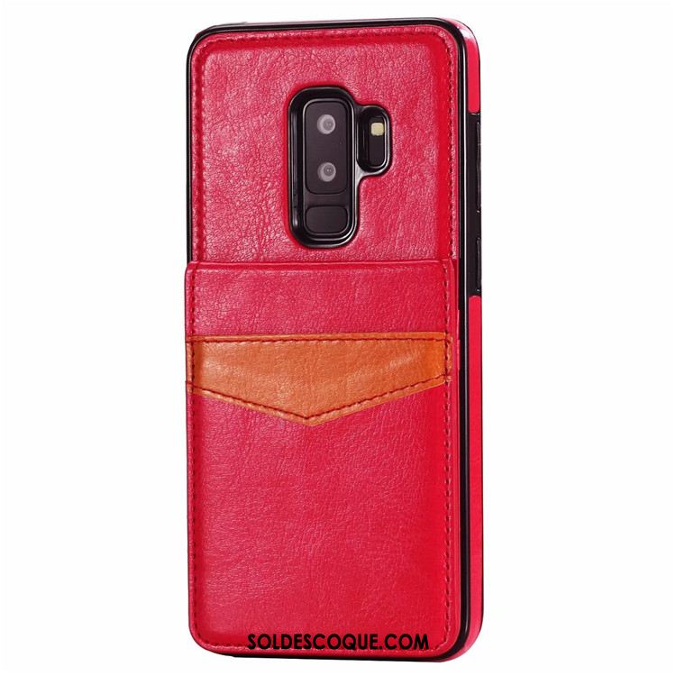 Coque Samsung Galaxy S9+ Créatif Étui En Cuir Étoile Sac Carte Téléphone Portable France