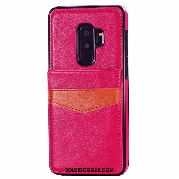 Coque Samsung Galaxy S9+ Créatif Étui En Cuir Étoile Sac Carte Téléphone Portable France