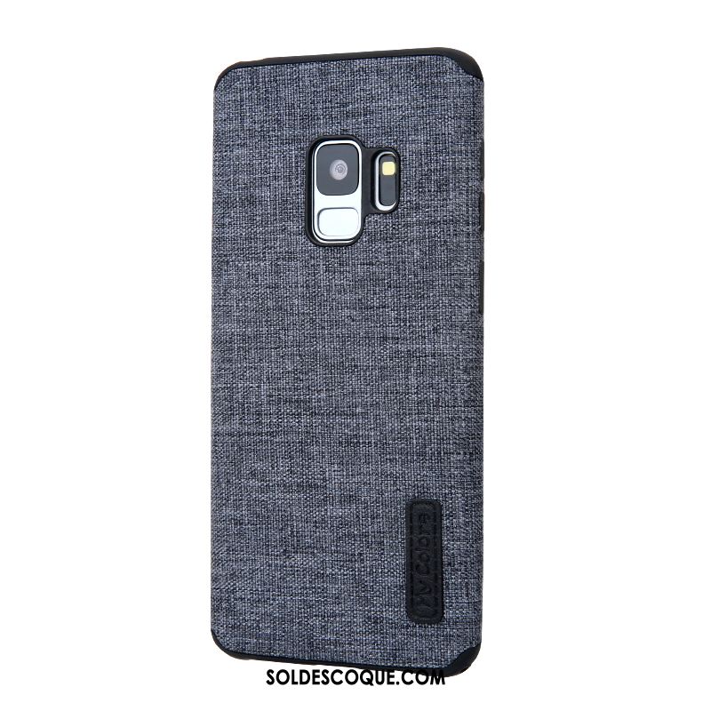 Coque Samsung Galaxy S9 En Denim Simple Étoile Business Protection Housse En Ligne