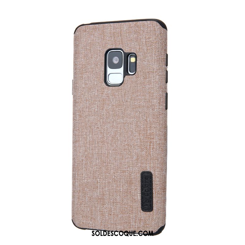 Coque Samsung Galaxy S9 En Denim Simple Étoile Business Protection Housse En Ligne