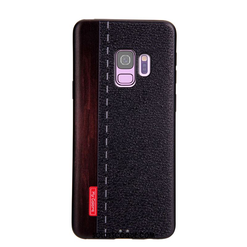 Coque Samsung Galaxy S9 Fluide Doux Personnalité Gaufrage Longue Multicolore Soldes