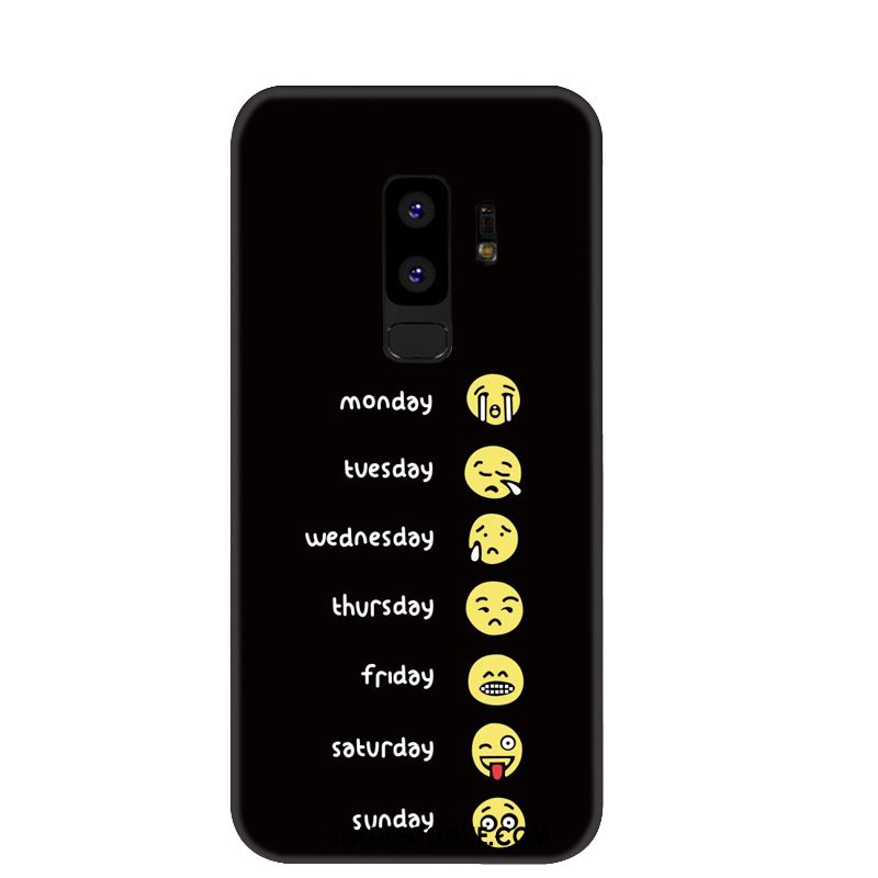 Coque Samsung Galaxy S9+ Fluide Doux Téléphone Portable Tout Compris Incassable Personnalité Pas Cher