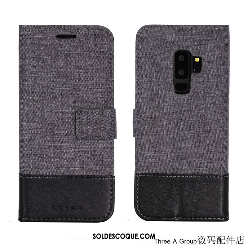 Coque Samsung Galaxy S9+ Fluide Doux Étoile Protection Simple Étui En Ligne