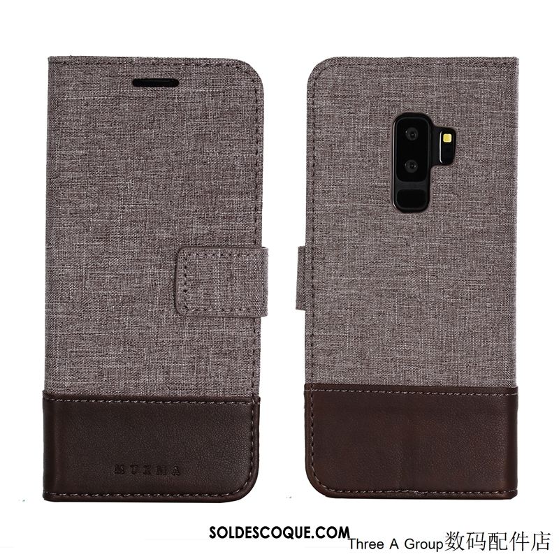 Coque Samsung Galaxy S9+ Fluide Doux Étoile Protection Simple Étui En Ligne