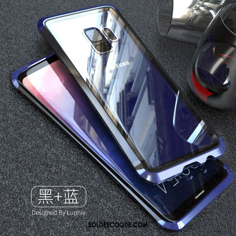 Coque Samsung Galaxy S9 Incassable Téléphone Portable Rouge Difficile Étui Soldes
