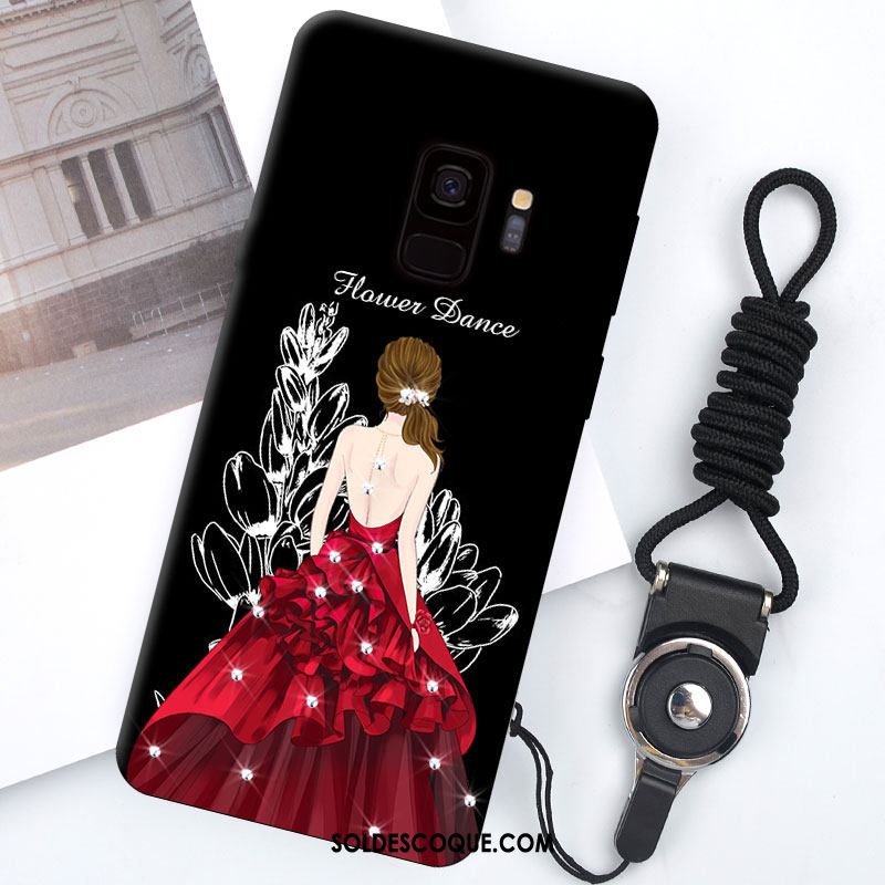 Coque Samsung Galaxy S9 Marque De Tendance Créatif Incassable Téléphone Portable Silicone En Vente
