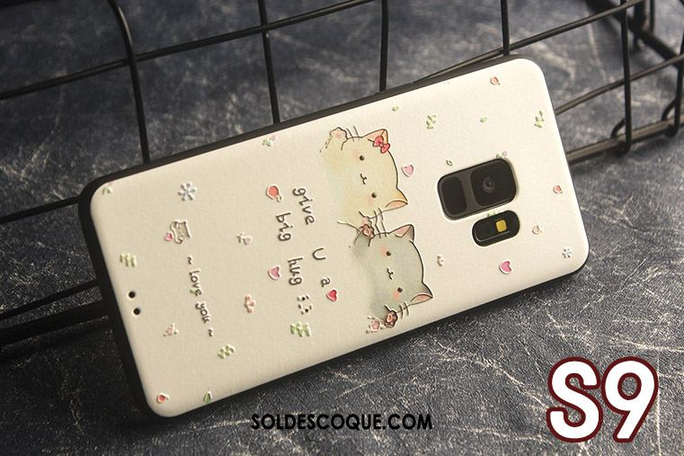 Coque Samsung Galaxy S9 Marque De Tendance Protection Incassable Fluide Doux Tout Compris Soldes