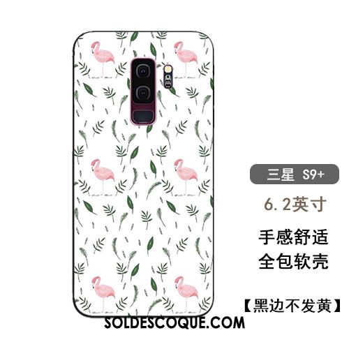Coque Samsung Galaxy S9+ Ornements Suspendus Incassable Téléphone Portable Silicone Tendance France