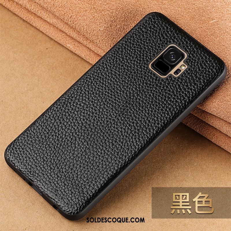 Coque Samsung Galaxy S9 Personnalité Marque De Tendance Tout Compris Téléphone Portable Étui En Cuir Housse Soldes