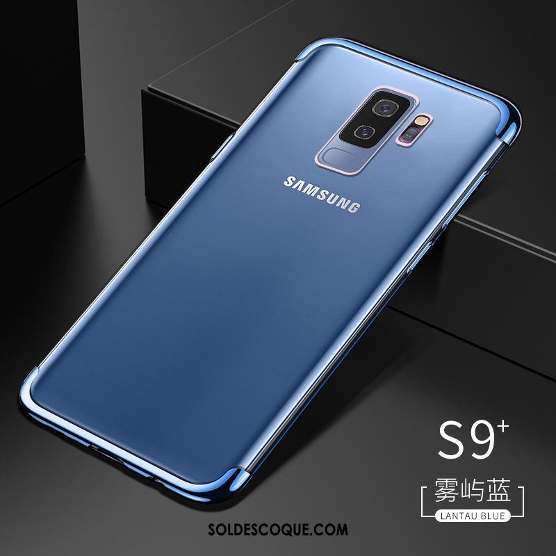 Coque Samsung Galaxy S9+ Personnalité Silicone Étoile Tout Compris Transparent Pas Cher