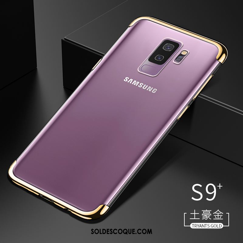 Coque Samsung Galaxy S9+ Personnalité Silicone Étoile Tout Compris Transparent Pas Cher
