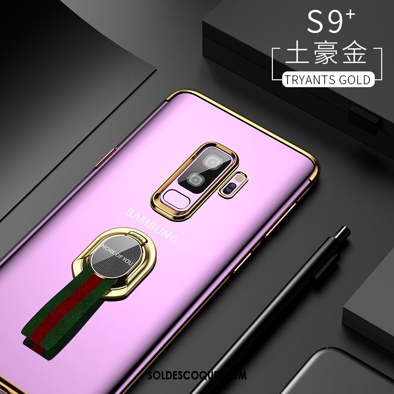 Coque Samsung Galaxy S9+ Personnalité Silicone Étoile Tout Compris Transparent Pas Cher