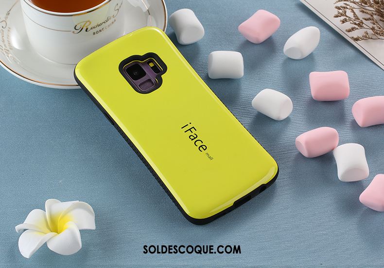 Coque Samsung Galaxy S9 Point D'onde Silicone Protection Téléphone Portable Antidérapant France