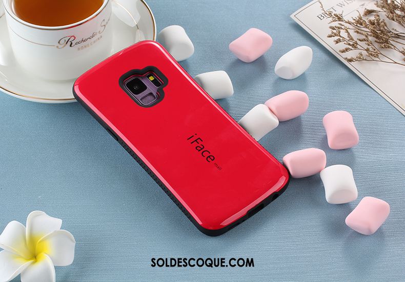 Coque Samsung Galaxy S9 Point D'onde Silicone Protection Téléphone Portable Antidérapant France