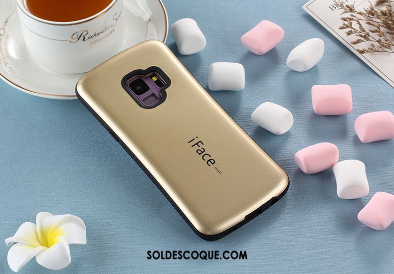 Coque Samsung Galaxy S9 Point D'onde Silicone Protection Téléphone Portable Antidérapant France