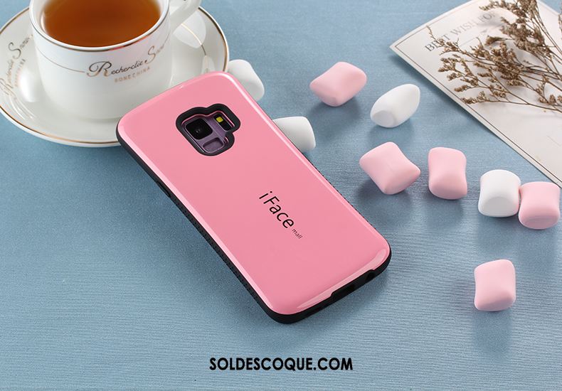 Coque Samsung Galaxy S9 Point D'onde Silicone Protection Téléphone Portable Antidérapant France