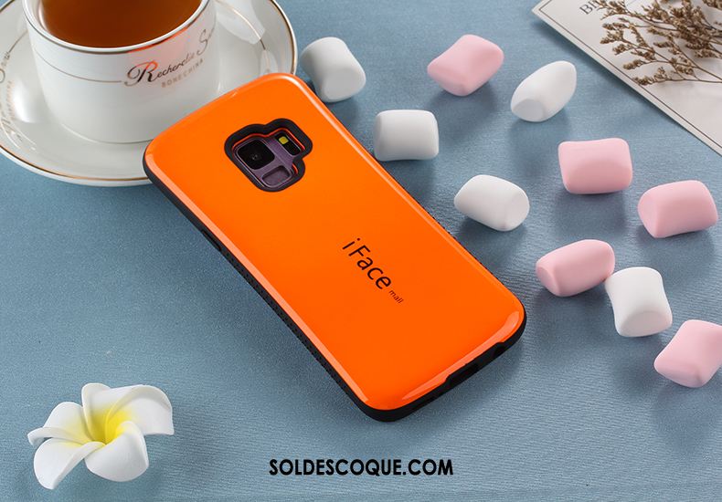 Coque Samsung Galaxy S9 Point D'onde Silicone Protection Téléphone Portable Antidérapant France