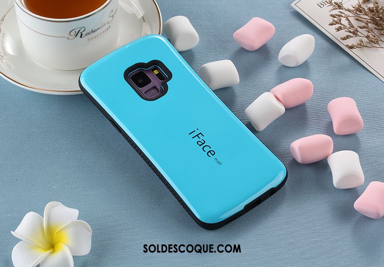 Coque Samsung Galaxy S9 Point D'onde Silicone Protection Téléphone Portable Antidérapant France