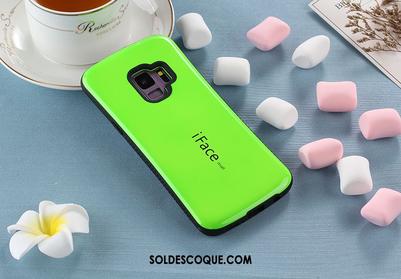 Coque Samsung Galaxy S9 Point D'onde Silicone Protection Téléphone Portable Antidérapant France