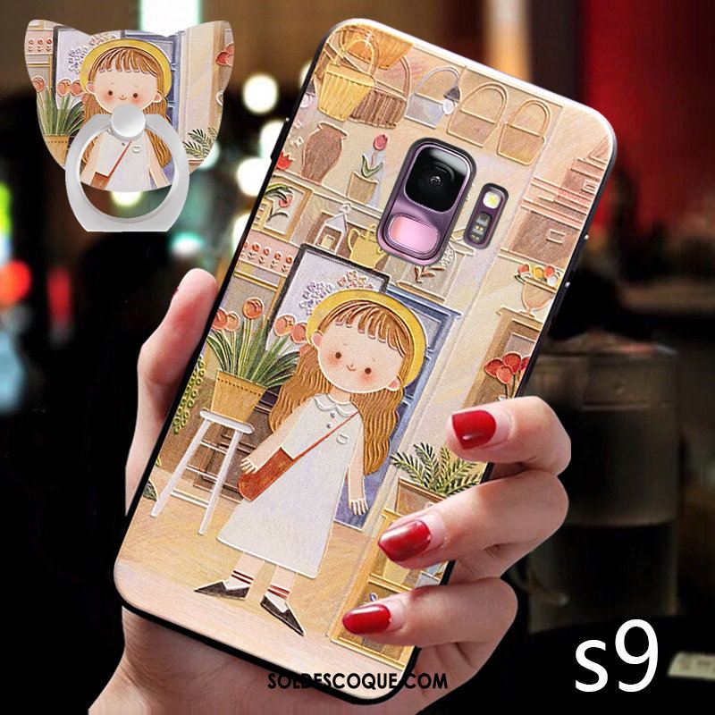 Coque Samsung Galaxy S9 Protection Support Incassable Créatif Téléphone Portable En Vente