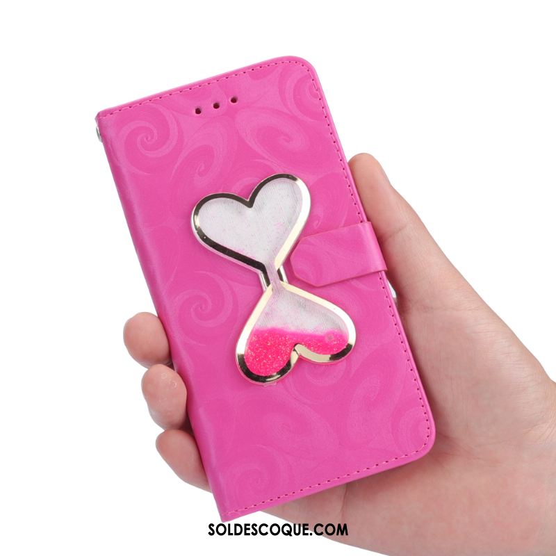 Coque Samsung Galaxy S9 Rose Étui En Cuir Bleu Téléphone Portable Étoile Pas Cher
