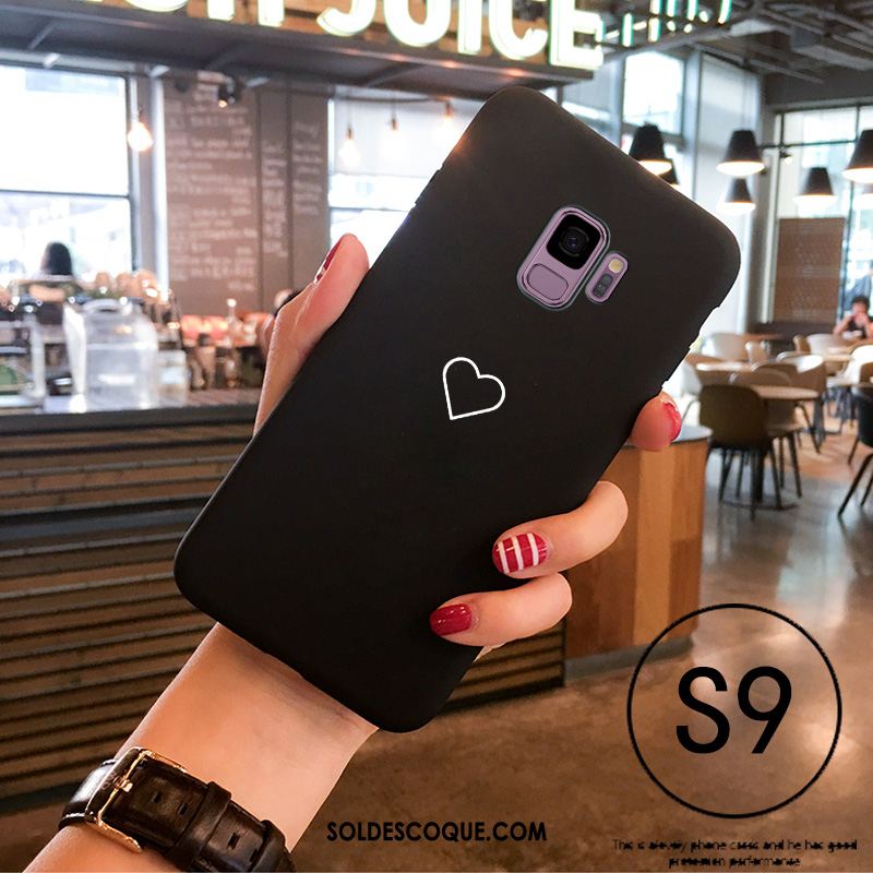 Coque Samsung Galaxy S9 Tendance Fluide Doux Téléphone Portable Créatif Étui En Vente