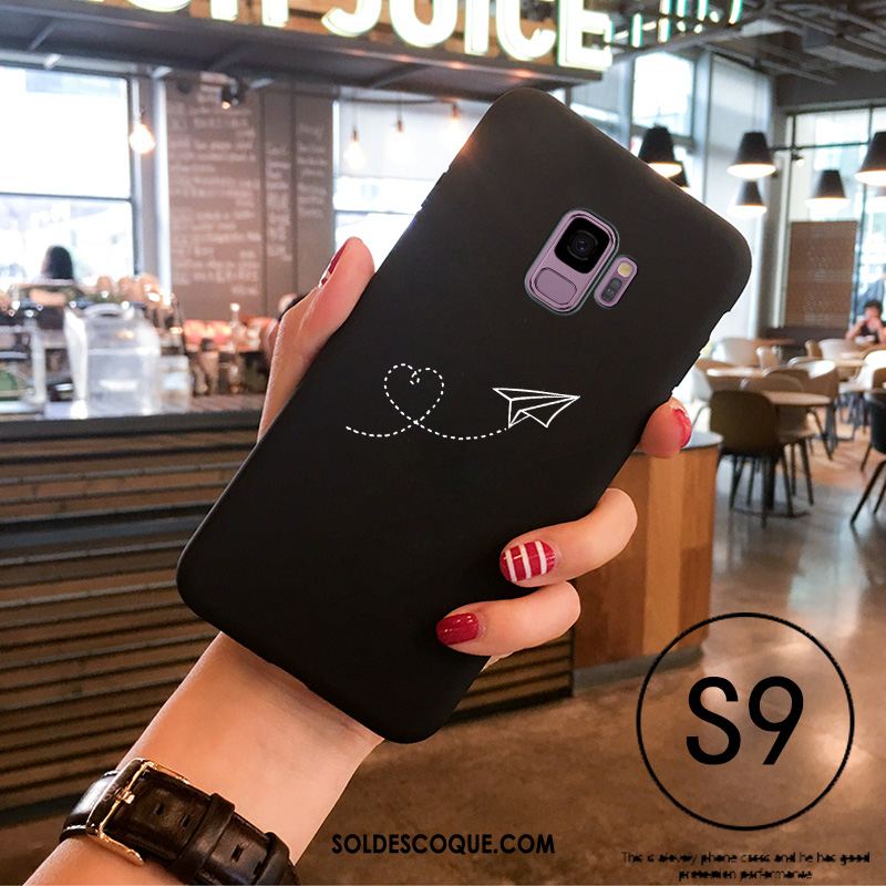 Coque Samsung Galaxy S9 Tendance Fluide Doux Téléphone Portable Créatif Étui En Vente