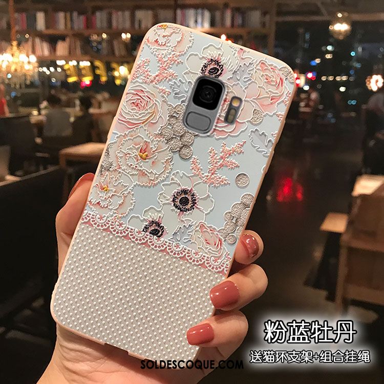 Coque Samsung Galaxy S9 Tendance Net Rouge Téléphone Portable Tout Compris Personnalité Pas Cher