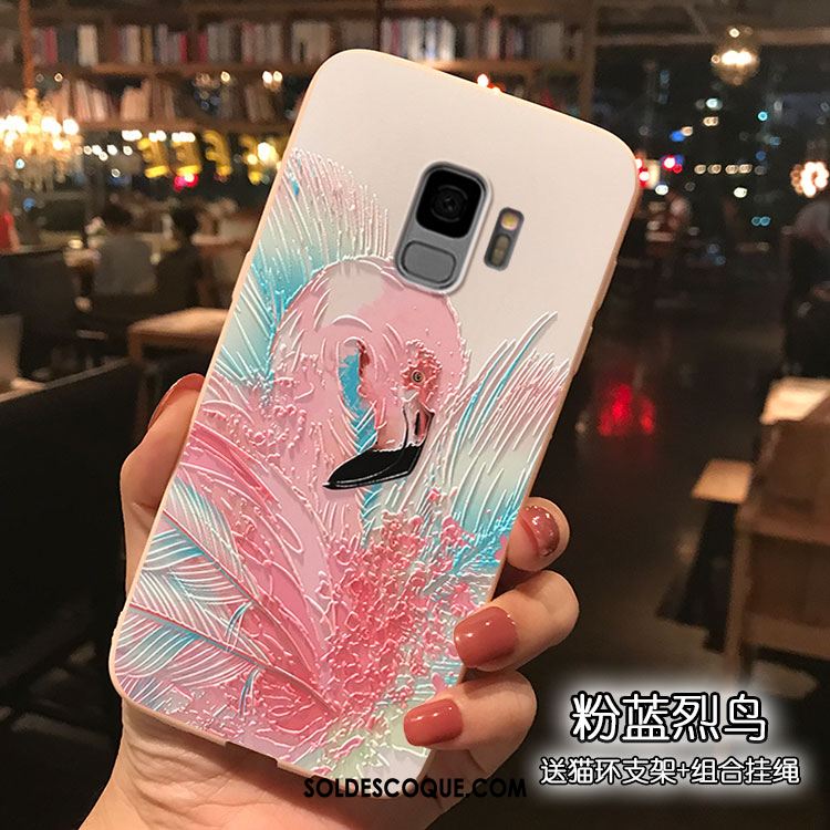 Coque Samsung Galaxy S9 Tendance Net Rouge Téléphone Portable Tout Compris Personnalité Pas Cher