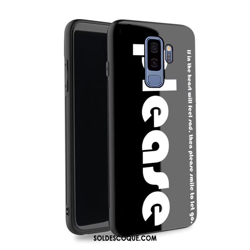 Coque Samsung Galaxy S9+ Tendance Téléphone Portable Incassable Silicone Créatif Pas Cher