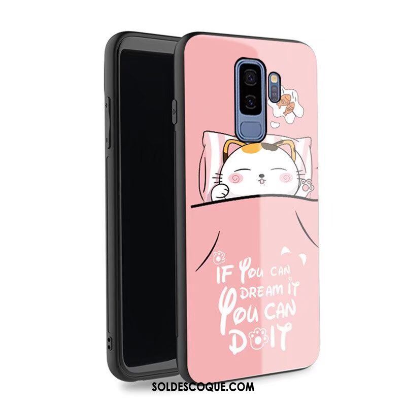 Coque Samsung Galaxy S9+ Tendance Téléphone Portable Incassable Silicone Créatif Pas Cher