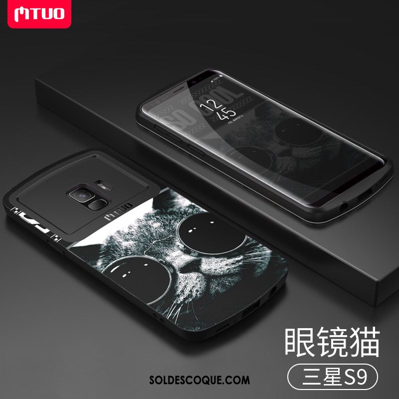 Coque Samsung Galaxy S9 Téléphone Portable Étoile Gaufrage Protection Personnalité En Ligne