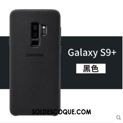 Coque Samsung Galaxy S9+ Velours Tout Compris Noir Personnalité Incassable En Vente