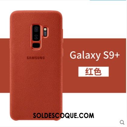 Coque Samsung Galaxy S9+ Velours Tout Compris Noir Personnalité Incassable En Vente