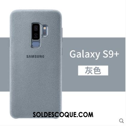 Coque Samsung Galaxy S9+ Velours Tout Compris Noir Personnalité Incassable En Vente